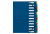 Exacompta 55122E Tab-Register Karton Blau, Mehrfarbig