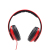 Gembird MHS-DTW-R fejhallgató és headset Vezetékes Fejpánt Hívás/zene Vörös