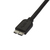StarTech.com USB3AUB50CMS kabel USB 0,5 m USB 3.2 Gen 1 (3.1 Gen 1) USB A Micro-USB B Czarny