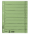 Leitz 16580055 lengüeta de índice Separador numérico con pestaña Cartón Verde