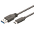 M-Cab USB-C SuperSpeed Anschlusskabel - USB-C/St zu USB-A/St - 0.50m