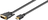 Goobay 51881 adapter kablowy 1,5 m HDMI DVI-D Czarny