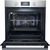 Hotpoint SA2 540 H IX oven 66 L A Black, Stainless steel