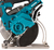 Makita DCS553Z sierra circular portátil 15 cm Negro, Azul 4200 RPM