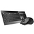 Rapoo 9900m toetsenbord Inclusief muis QWERTZ Zwart