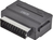 SpeaKa Professional SP-7870668 adaptador de cable de vídeo SCART (21-pin) 3 x RCA Negro
