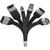 Techly ICOC-USBC-FL-HD4K Videokabel-Adapter 0,136 m USB Typ-C HDMI Typ A (Standard) Schwarz