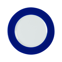 Teller flach 26 cm - Form: Table Selection - Dekor 79173 royalblau - aus
