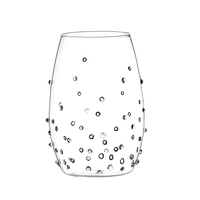 Zieher Cocktailglas THE KNOBBED - Borosilikatglas - D8,5cm H12cm 0,5L - 6er