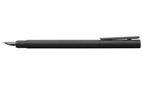 FABER-CASTELL Stylo plume NEO Slim métal, noir, EF (5661123)