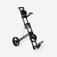 2-wheel Compact Golf Trolley - Inesis Black - One Size