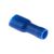 RS PRO Flachsteckhülse, Blau, Isoliert, 6.35 x 0.8mm, Buchse, 1.5mm² - 2.5mm², 16AWG min