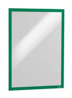 Durable DURAFRAME� Self-Adhesive Document Frame A3 - Green - Pack of 6