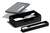 Durable VARICOLOR Stationery Organiser Case Pen Pencil Desk Storage Box | Grey