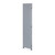 Relaxdays Paravent, 3-teilig, faltbarer Raumtrenner, HxB: 170x120 cm, Kunststoff & Holz, Trennwand für innen, grau/weiß