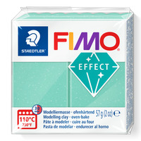 FIMO® effect 8020 Ofenhärtende Modelliermasse, Normalblock jadegrün