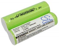 VHBW Battery for Philips 282XL, Braun 4510, 2.4V, NI-MH, 2000mAh