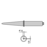 4CT5A7-1 | Lötspitze, Meißelform 370°, B=1,6mm