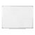 Bi-Office Earth-It Non Magnetic Melamine Whiteboard Aluminium Frame 900x600mm - PRMA0300790