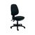 Astin Cassius Operator Chair 2 Lever Upholstered 590x900x1050mm Black KF77707