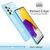 NALIA Brillantini Cover compatibile con Samsung Galaxy A72 Custodia, Glitter Case Telefono Cellulare Copertura Bumper Resistente Protettiva Strass Bling Smartphone Protezione Sk...