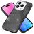 Hülle für iPhone 14 Pro - Glitzer Cover Bling Silikon Handyhülle Glitter Case Schwarz