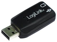 LogiLink® USB Soundkarte mit Virtual 3D Soundeffekt [UA0053]