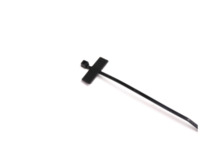 Kabelbinder mit Beschriftungsfeld, Polyamid, (L x B) 100 x 2.5 mm, Bündel-Ø 6 bi