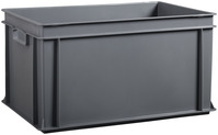 Transportbox; 64l, 60x40x32 cm (LxBxH); grau