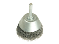 Cup Brush with Shank D50mm x H20mm, 0.30 Steel Wire