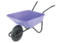 90L Lilac Polypropylene Wheelbarrows