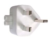UK Mains plug for white block New laptop power supply - UK Ladegeräte für mobile Geräte