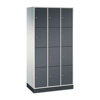 INTRO steel compartment locker, compartment height 435 mm