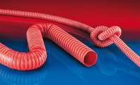Wąż silikonowy (do +280°C), wzmocniony nicią, dwuwarstwowy, szczelny; Ø 38mm; L:4m; SIL 391 TWO