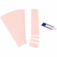 Einsteckkarten für 34mm Einsteckschiene 210x297mm rosa VE=5 Bogen