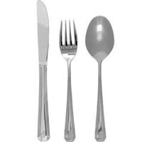 Olympia Monaco Cutlery Sample Set in Silver 18 / 0 Stainless Steel - Pack of 3