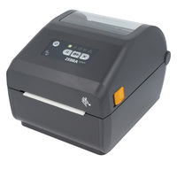 Zebra ZD421d Etikettendrucker, 203 dpi, Thermodirektdrucker mit Abreißkante, Bluetooth (BLE), LAN, USB, USB-Host (ZD4A042-D0EE00EZ)