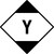 Gefahrgutetiketten 100 x 100 mm, Y Limited Quantities (LQ), Papier schwarz weiß, 1.000 Gefahrgutaufkleber