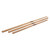 Sport-Tec Turnstab aus Holz, Gymnastik Stab, Trainingsstab, Ø 2,4cm, Natur,lackiert