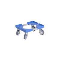 Transportroller MetalRoll für Boxen/Paletten, blau