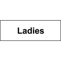 Ladies sign