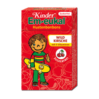 Em-eukal Kinder Minis Wildkirsche, Bonbon, 40g Packung