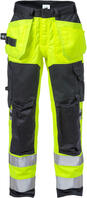 Flamestat High Vis Stretch-Handwerkerhose Kl. 2, 2167 ATHF Warnschutz-gelb/marine Gr. 52