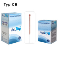 Akupunkturnadeln AcuTop® Kupfergriff Typ CB 0,20 x 15 mm