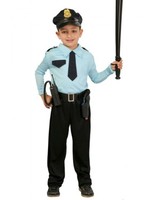 Disfraz para niños de Policía azul 5-6A