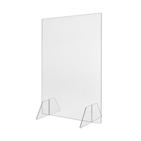 Table and Counter Topper / Hygiene Protection Panel / Sneeze Guard "Tamus" | 500 mm portrait small - width 500 mm, height: 750 mm