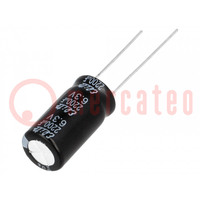 Capacitor: electrolytic; THT; 2200uF; 6.3VDC; Ø10x20mm; Pitch: 5mm