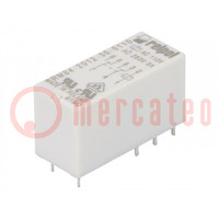 Relay: electromagnetic; DPDT; Ucoil: 110VAC; 8A; 8A/250VAC; PCB