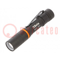 Latarka: LED; 92mm; 100lm; czarny; IP66