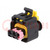Connector: automotive; C 280; female; plug; for cable; PIN: 2